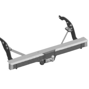 Double Tube Full Step Four Hole Plate Bolt on Ball