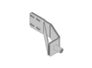 Lock Plate Cattle Rail
