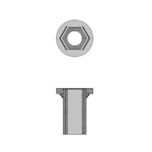 Lock Nut Cattle Rail